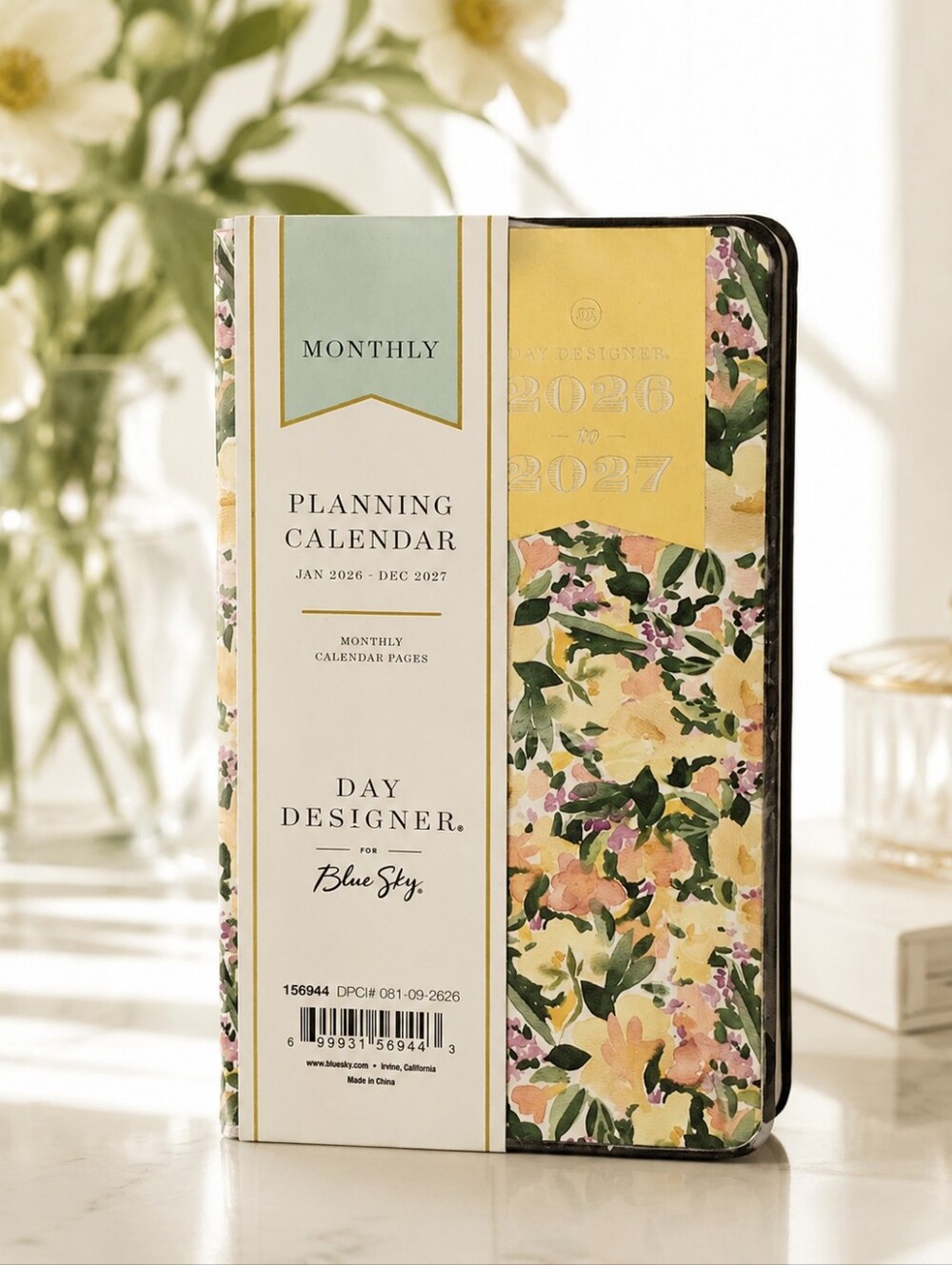Day Designer Blue Sky Floral planning planner calendar New